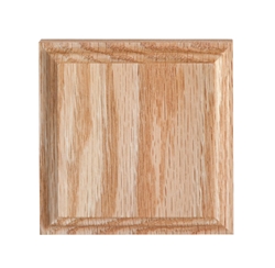 #906 Red Oak Corner Block 1-1/16" x 4-1/4" x 4-1/4"