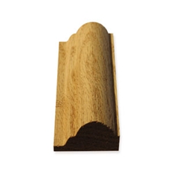  #6468 Red Oak Base Cap 11/16" x 1-1/4"